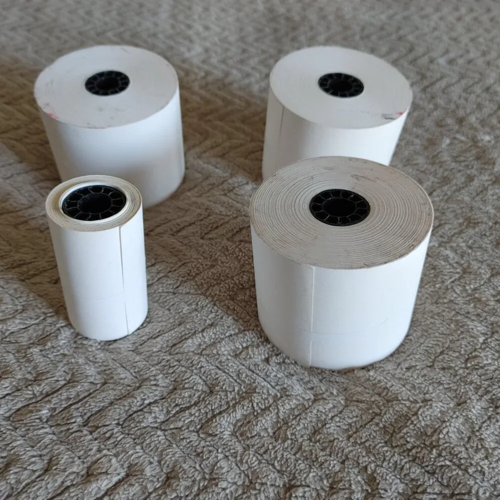 Calculator Spool + Paper rolls FOR SHARP QS2760H-2 Color ribbon printer